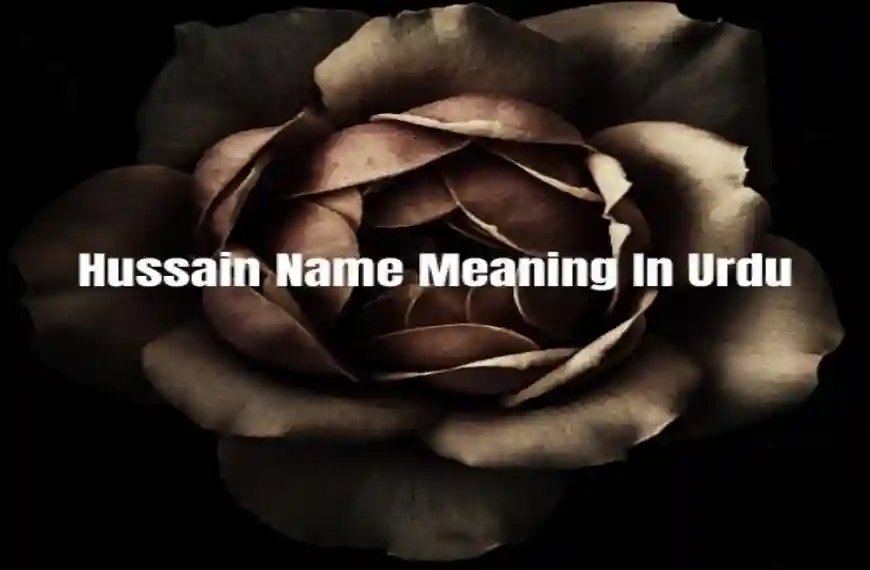 Hussain Name Meaning In Urdu