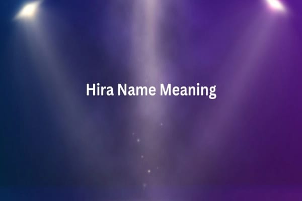 Hira Name Meaning