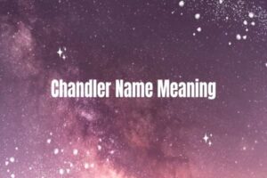 Chandler Name Meaning