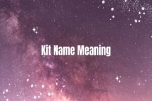 Kit Name Meaning
